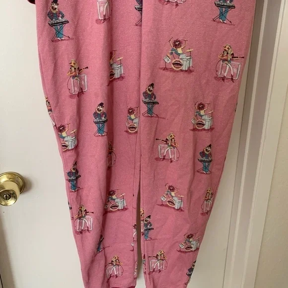 Disney Slumber Collection Munki Munki Onesie Pajama Suite Jumpsuit Pink Medium - Picture 7 of 14